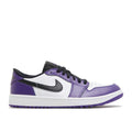 Air Jordan 1 Low Golf 'Court Purple' Sneaker - product image from the listing.