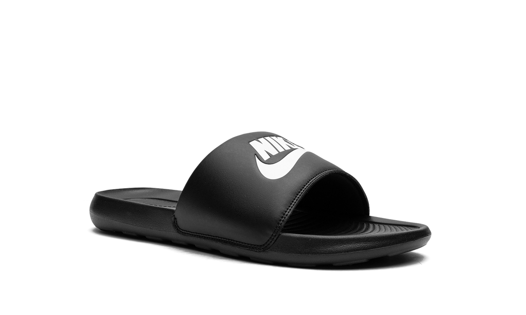 "Black White" Victori One Slide CN9675 002 - product image from the listing.