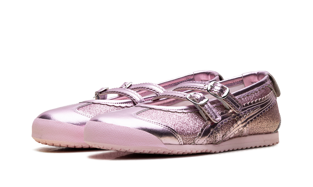 Onitsuka Tiger Mexico 66 Tgrs Wmns Glitter Pack in Pink Cameo 198674 - product image from the listing.
