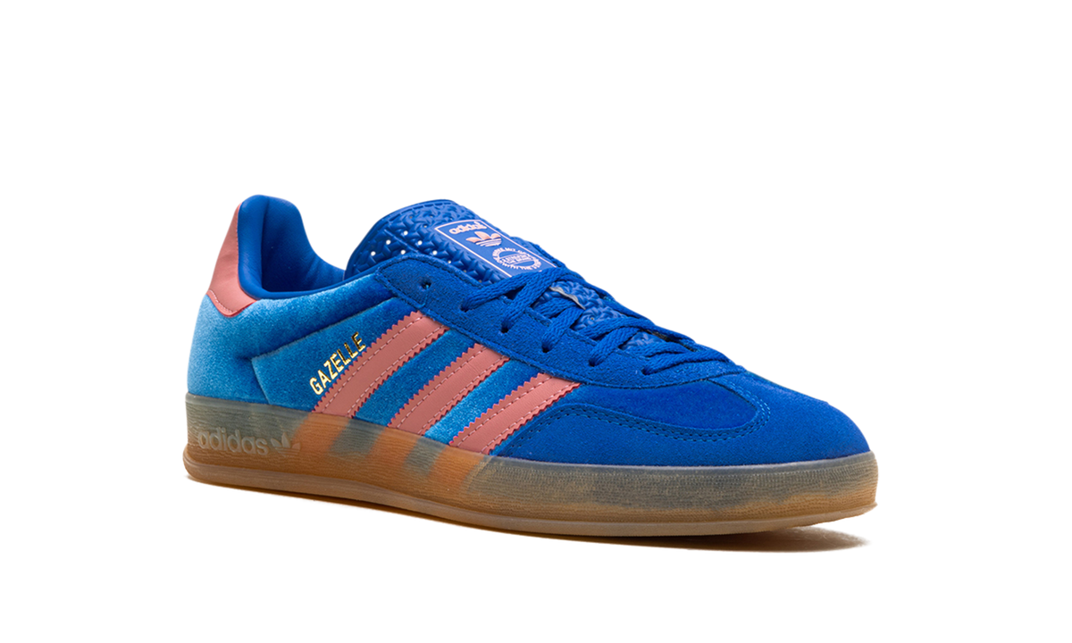 Women's Gazelle Indoor "Velvet Pack - Blue" IG6785 - product image from the listing.